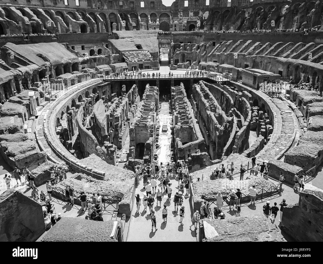 The Colosseum is the largest amphitheatre ever built by the Romans Stock Photo Alamy