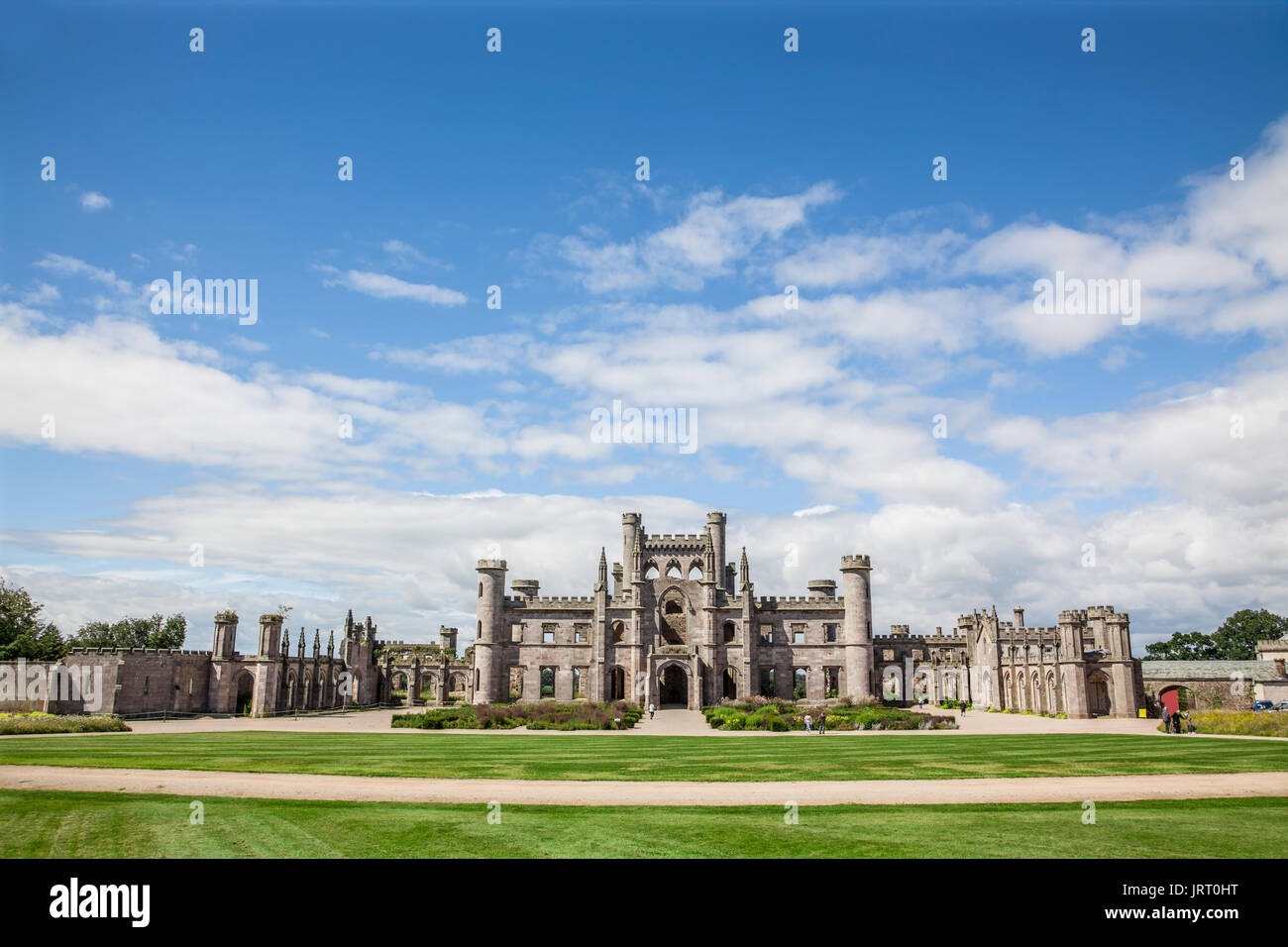 Lowther Castle near Penrith in the Lake District Stock Photo
