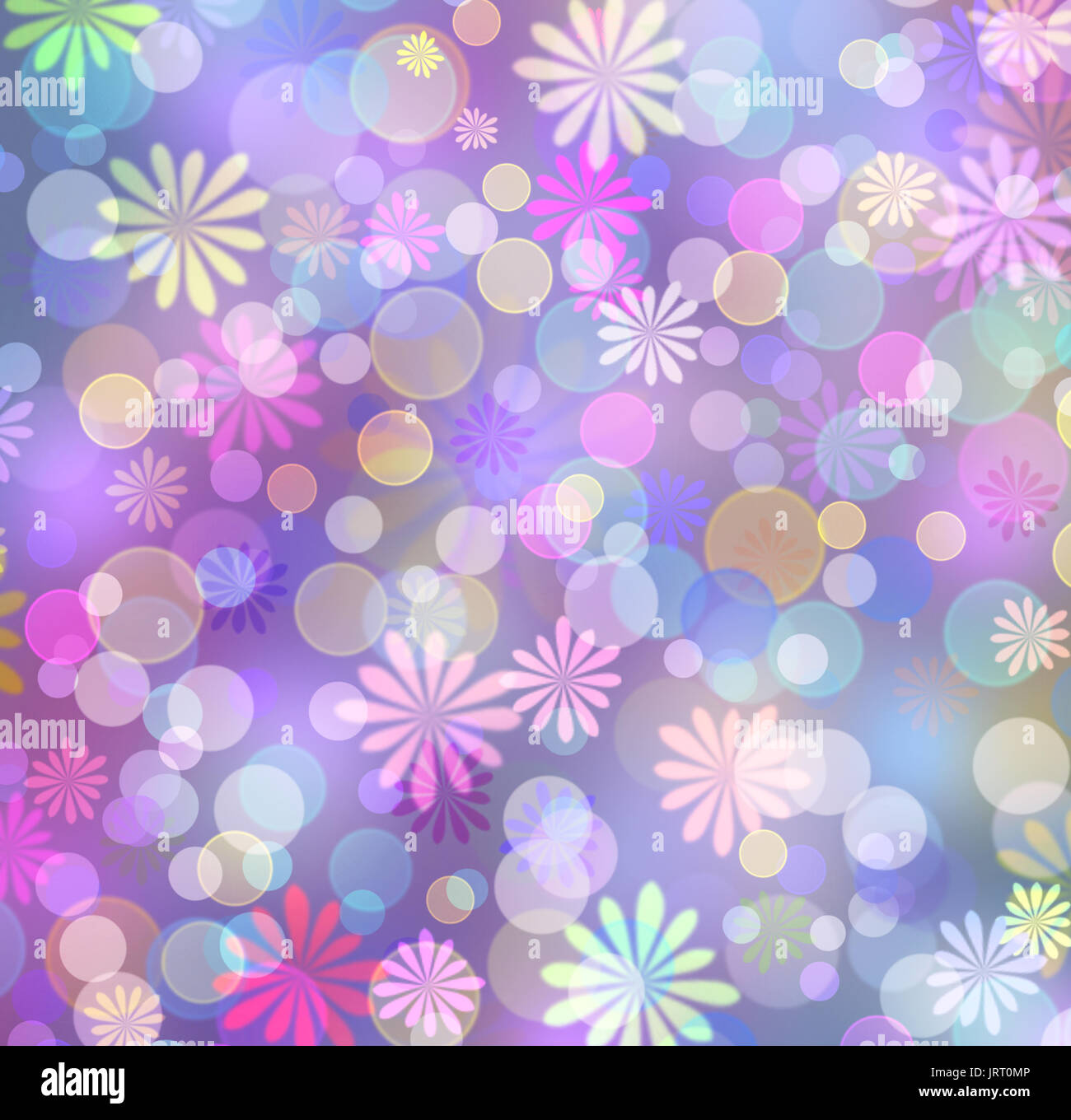 Illustration of colorful abstract background Stock Photo