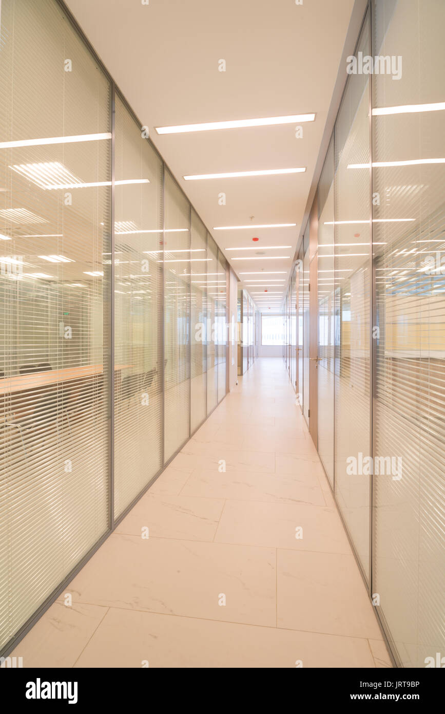 Common office building interior Stock Photo