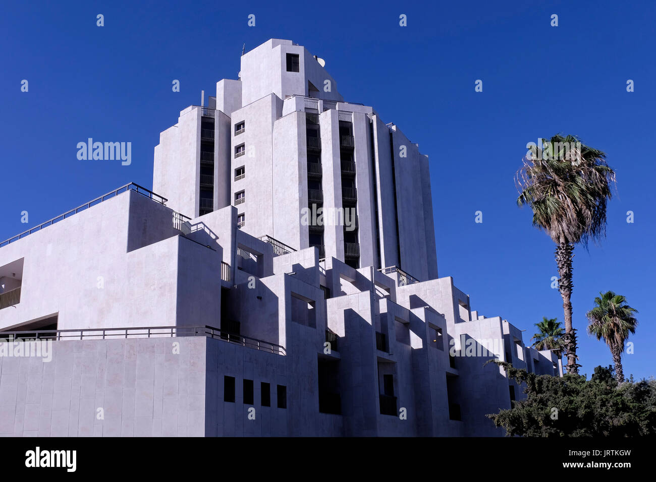 View of the white-washed building of King Solomon hotel located in Keren  Hayesod street in west Jerusalem Israel Stock Photo - Alamy