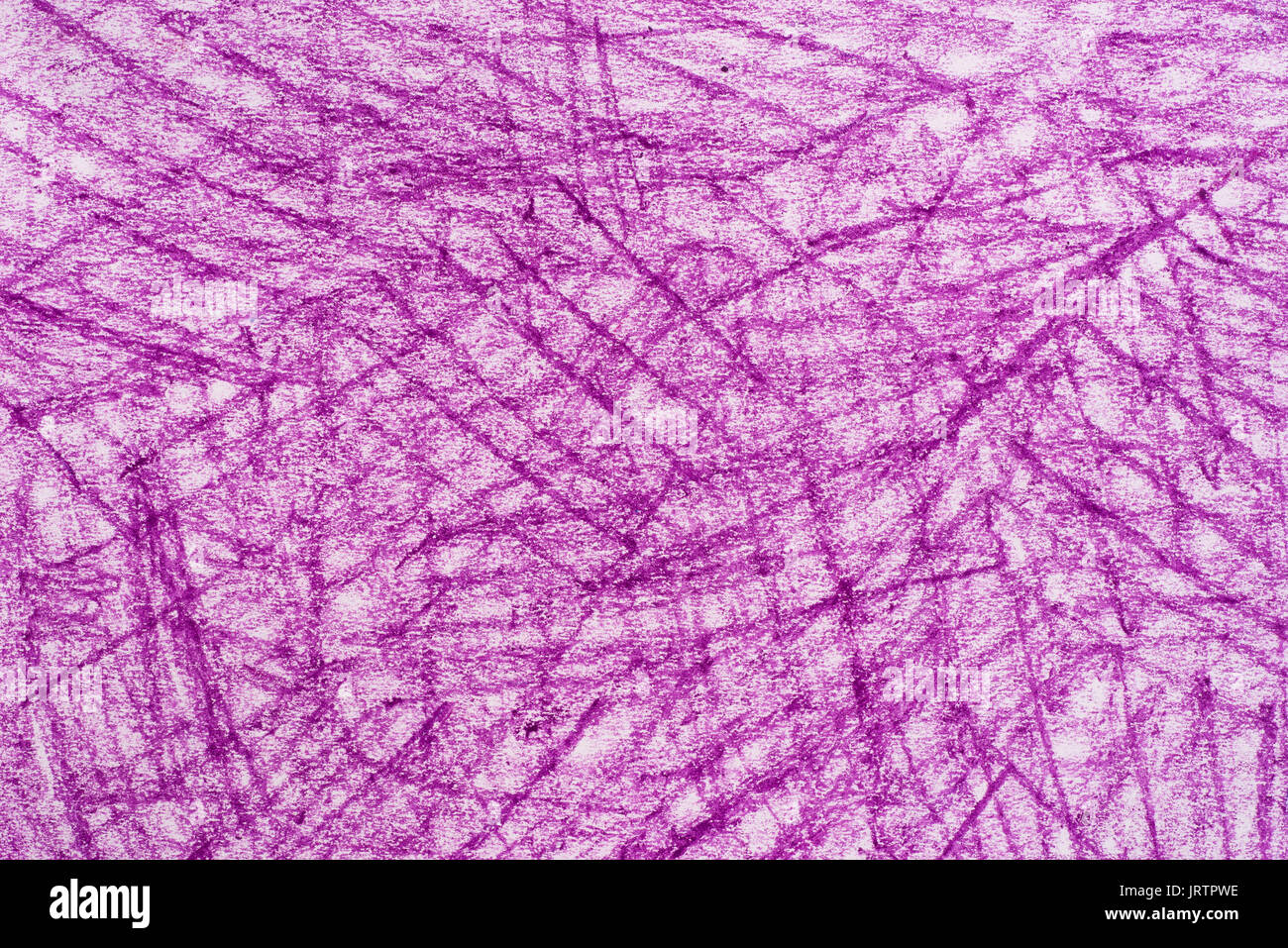 violet color crayon doodles background texture Stock Photo
