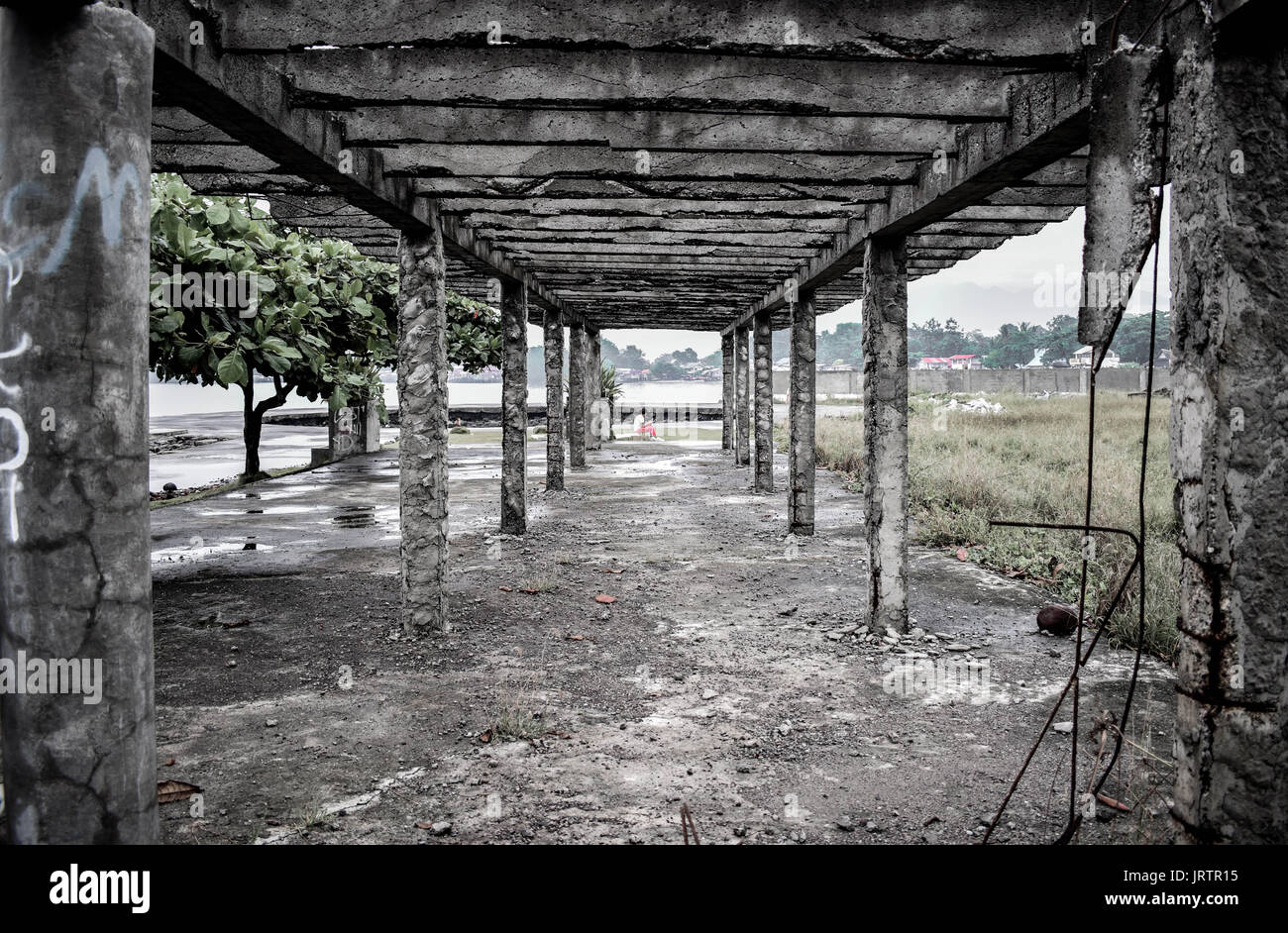 urban ruins Stock Photo