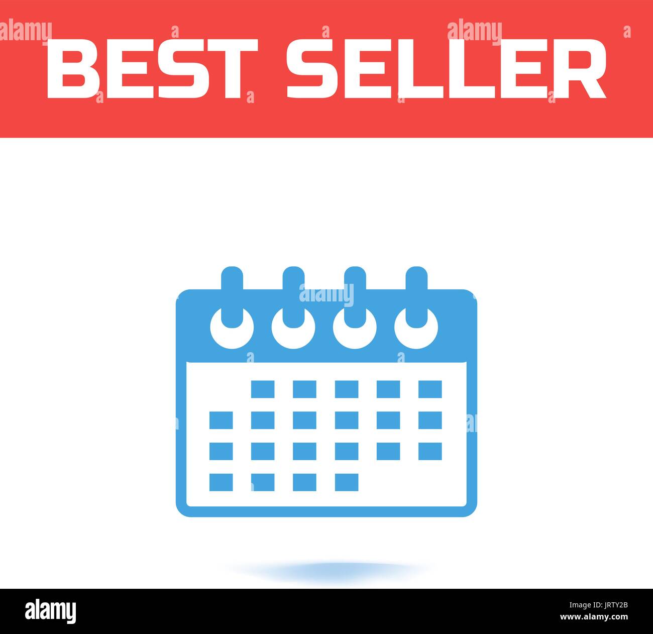 calendar icon vector, line style best vector icon. Stock Vector