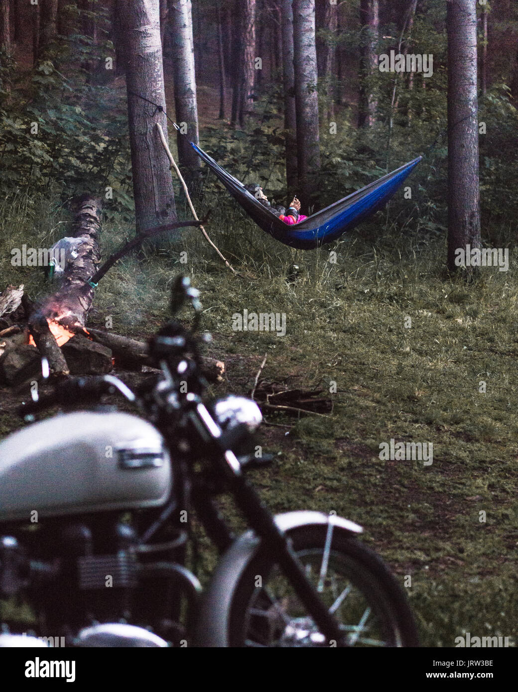 motorcycle hammock