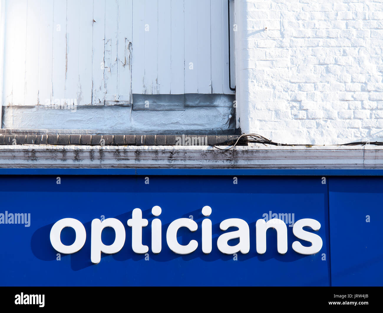 Boots opticians sign hires stock photography and images Alamy