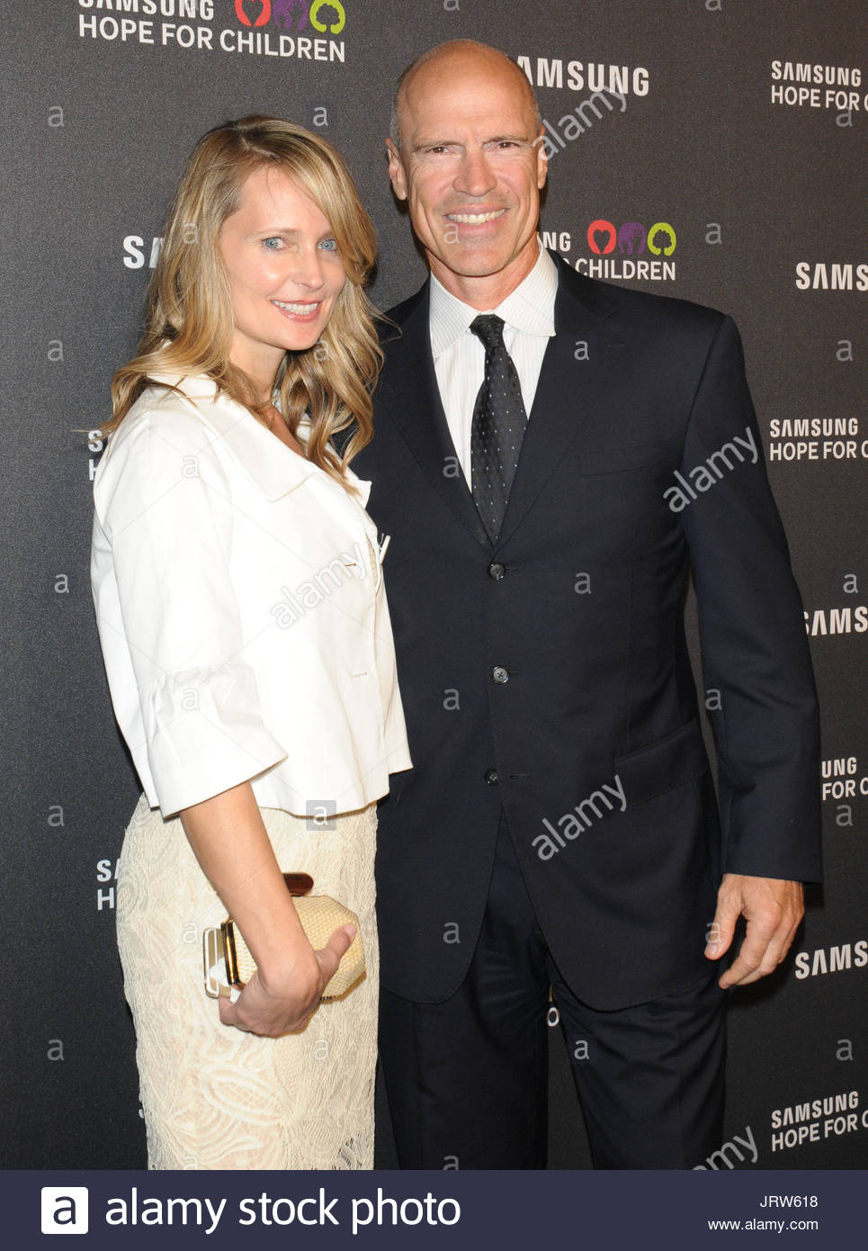 Mark Messier And Kim Messier Stock Photos & Mark Messier And Kim