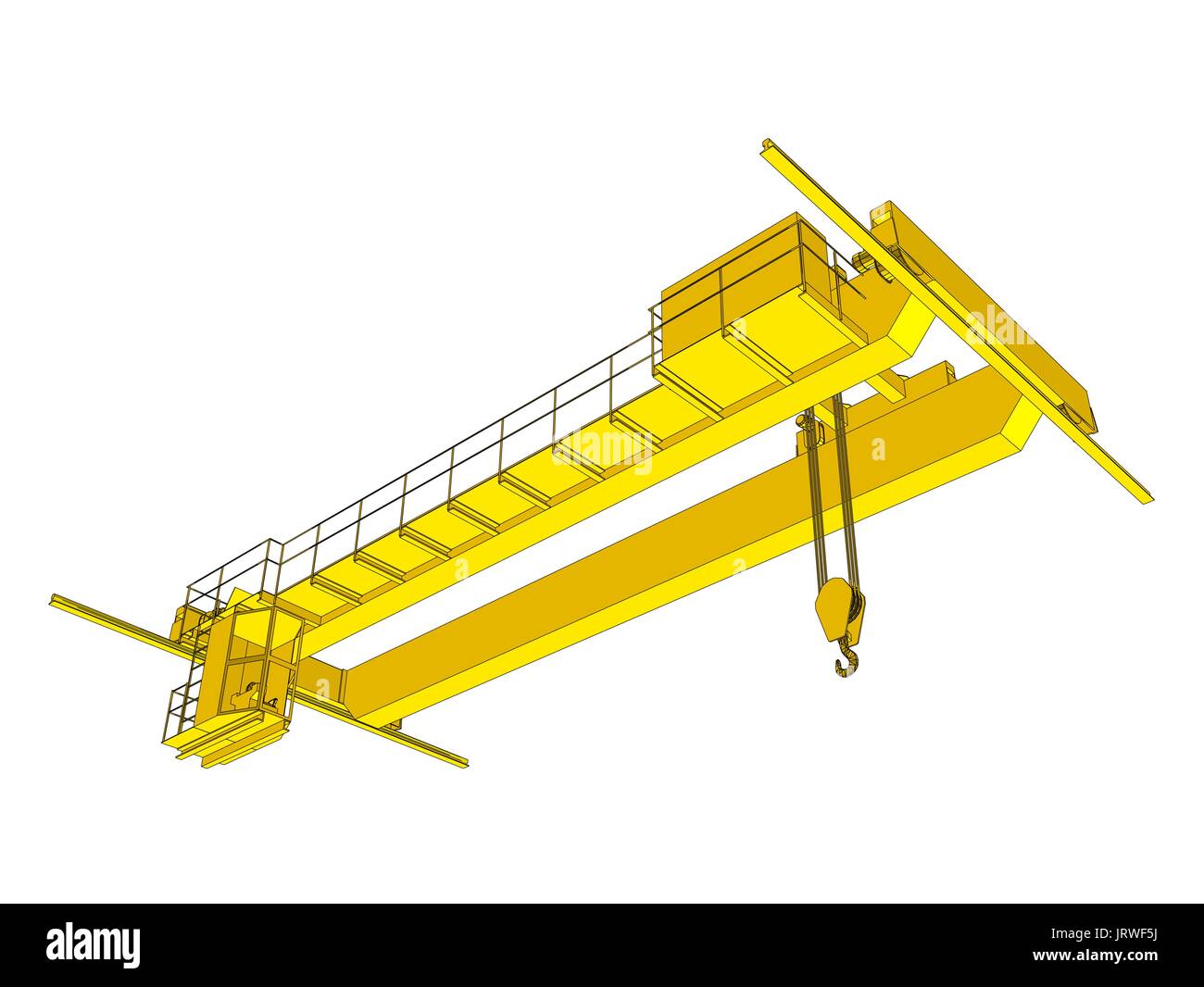 Gantry crane Stock Vector Images Alamy
