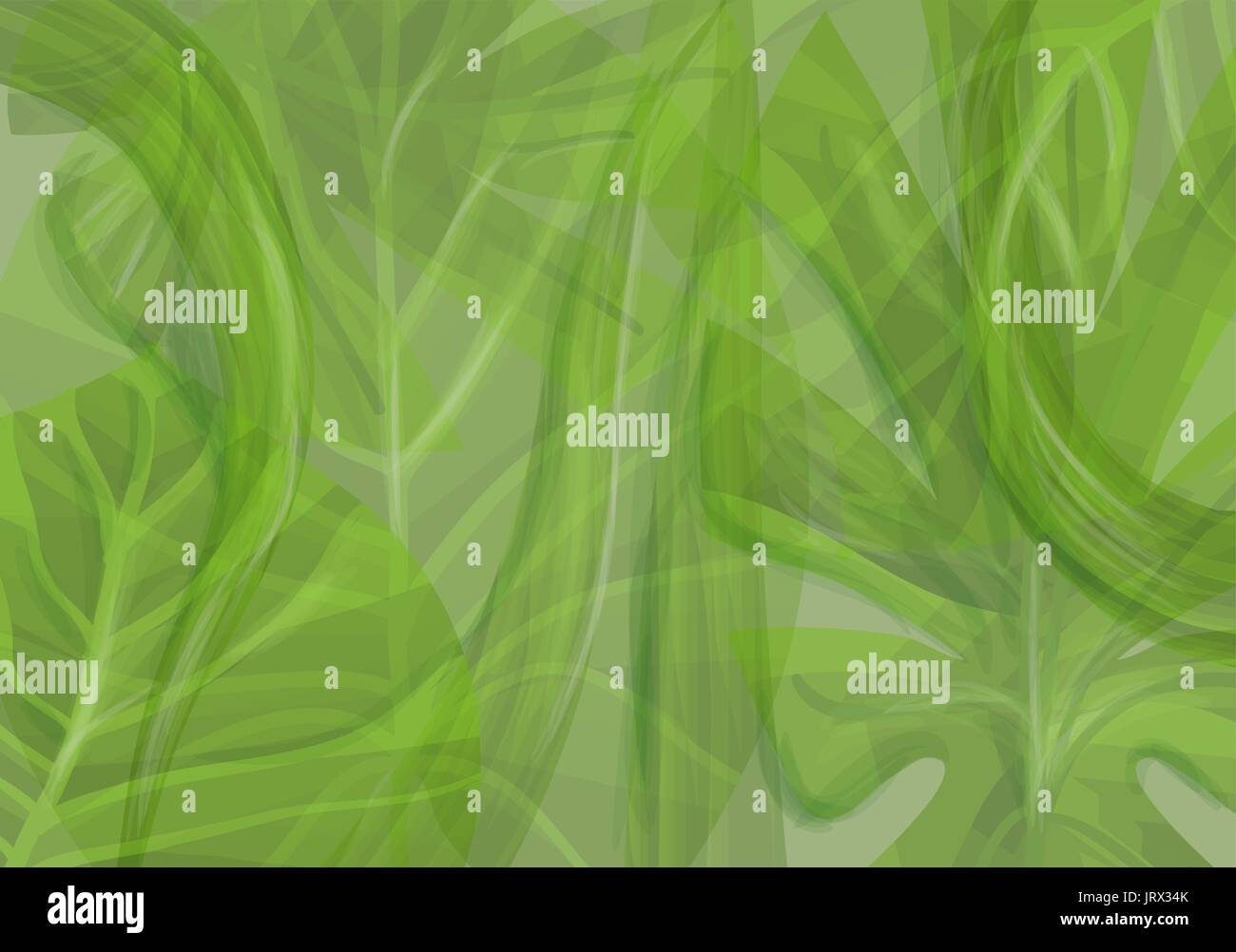jungle. green abstract vector background. 10 EPS Stock Vector
