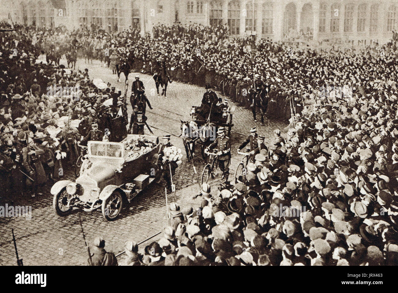 World War 1 King Albert Of Belgium High Resolution Stock Photography ...