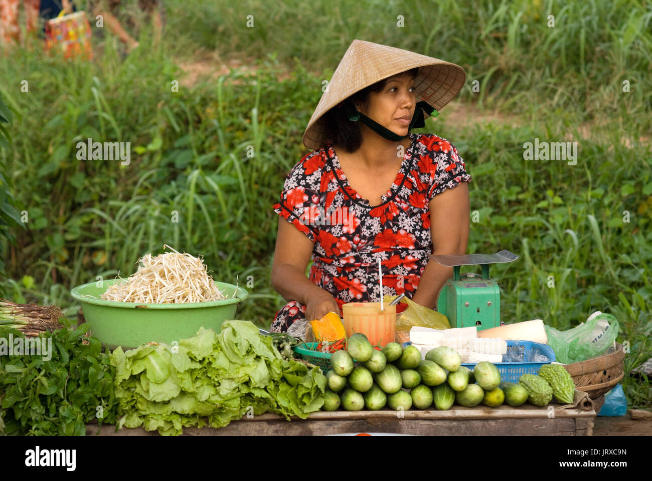 Can Tho street Market, Mekong Delta, Vietnam Stock Photo Alamy