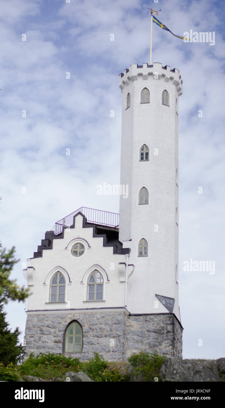 Soderhamn, Sweden July 18 2017. The famous landmark in the city of