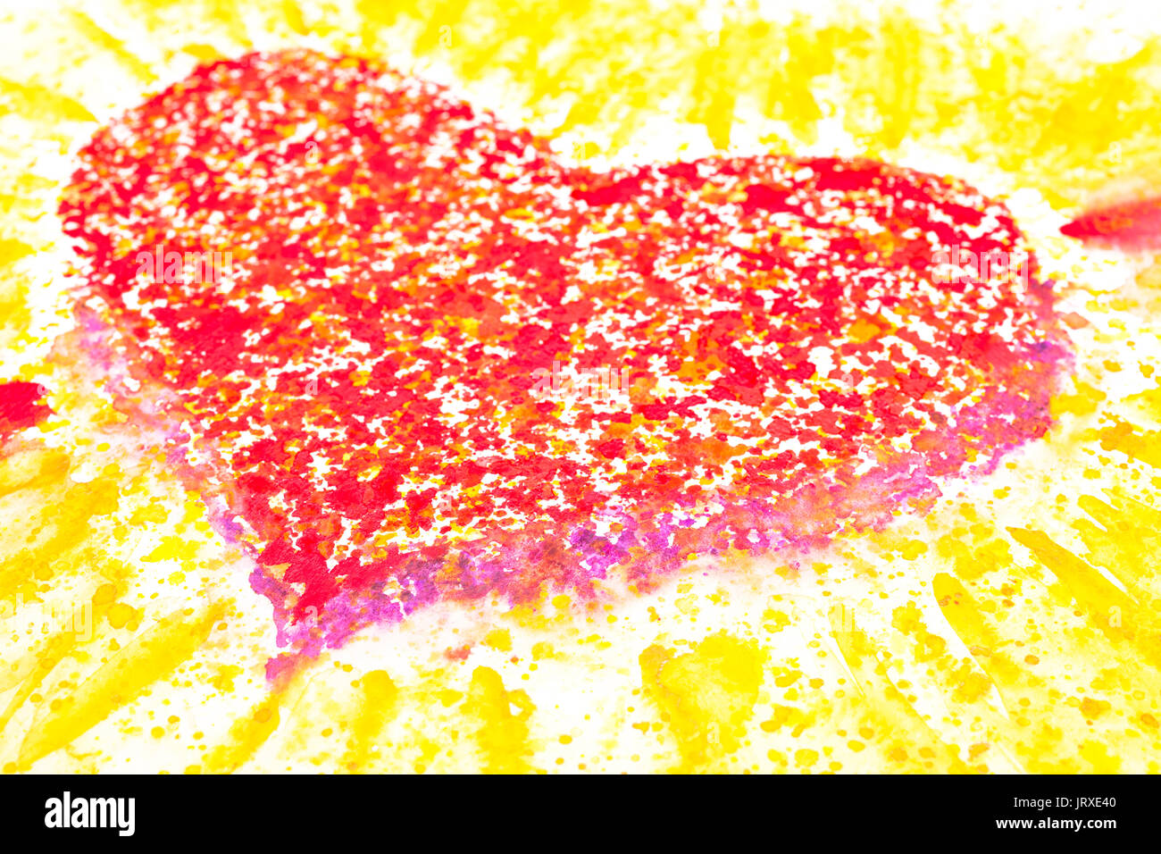 Red heart as symbol for love and valentine`s day Stock Photo - Alamy