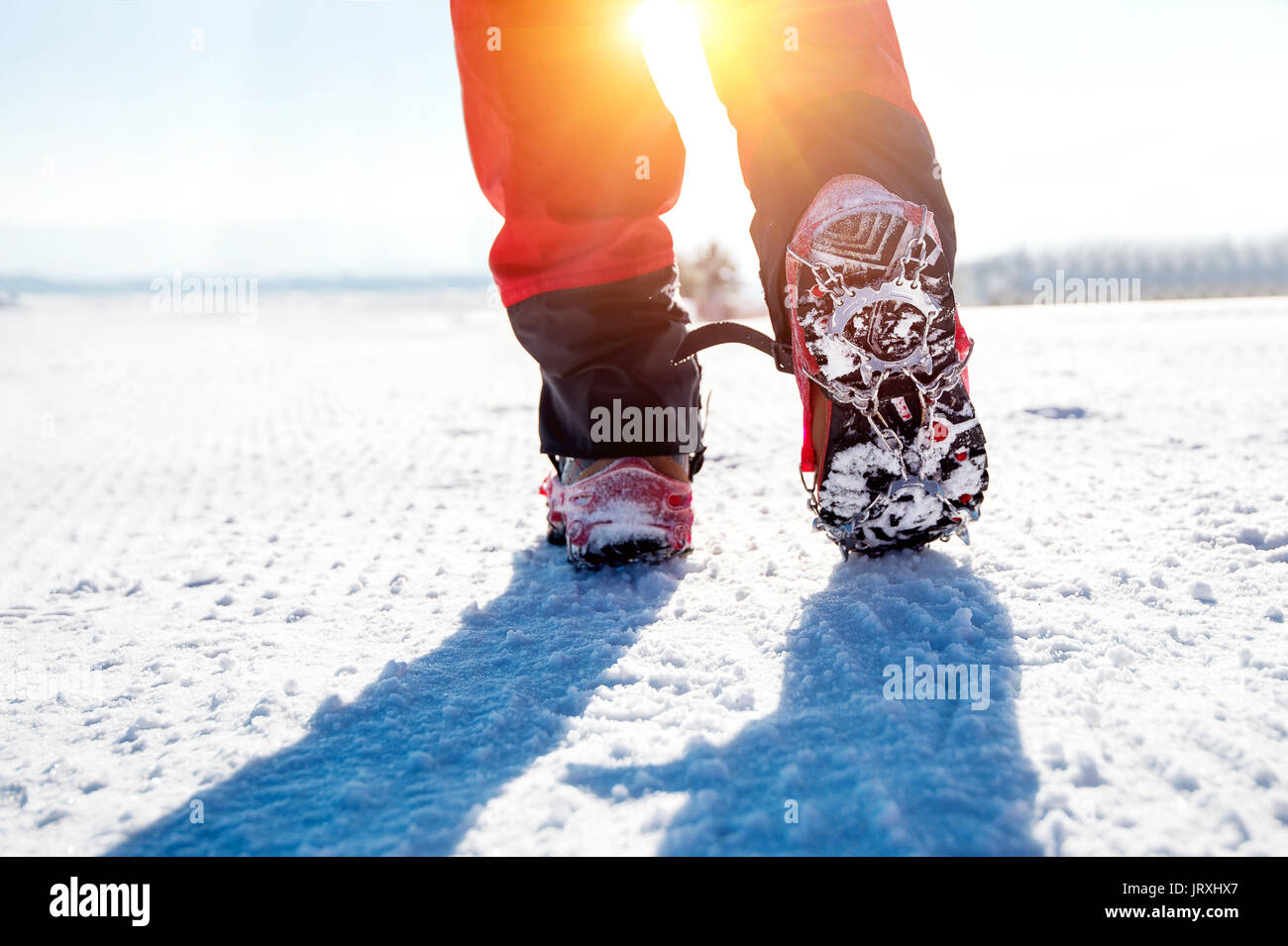 snow shoe boot spikes