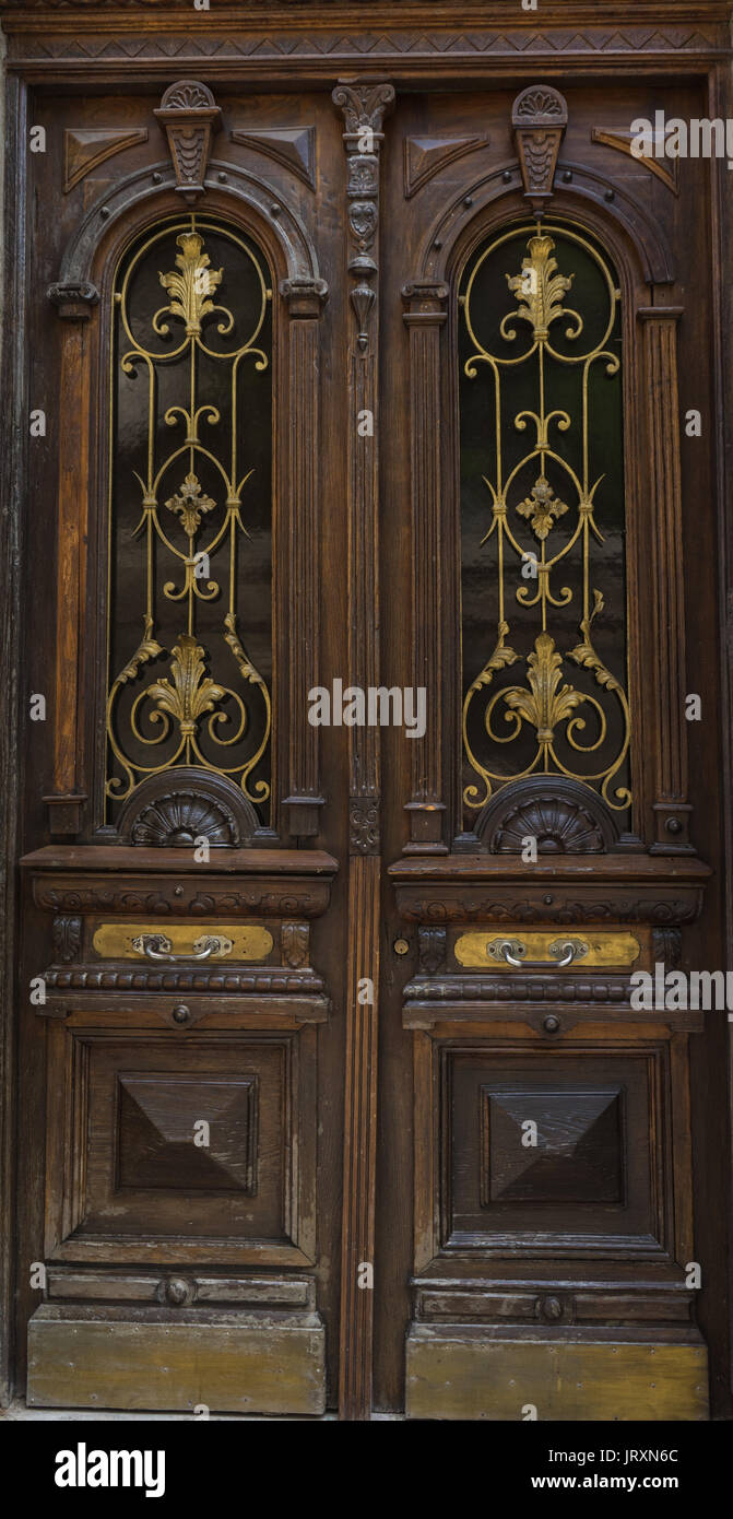Vintage Doors In Old Tbilisi Georgia Stock Photo 152407428 Alamy