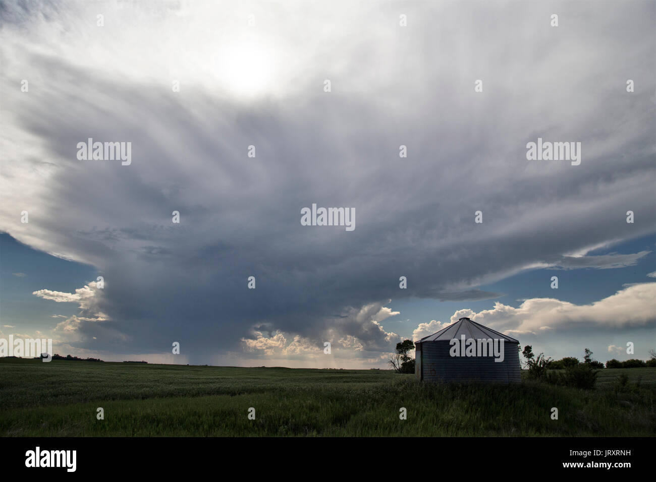 Storm Clouds Saskatchewan summer scenic imaging Canada Stock Photo - Alamy