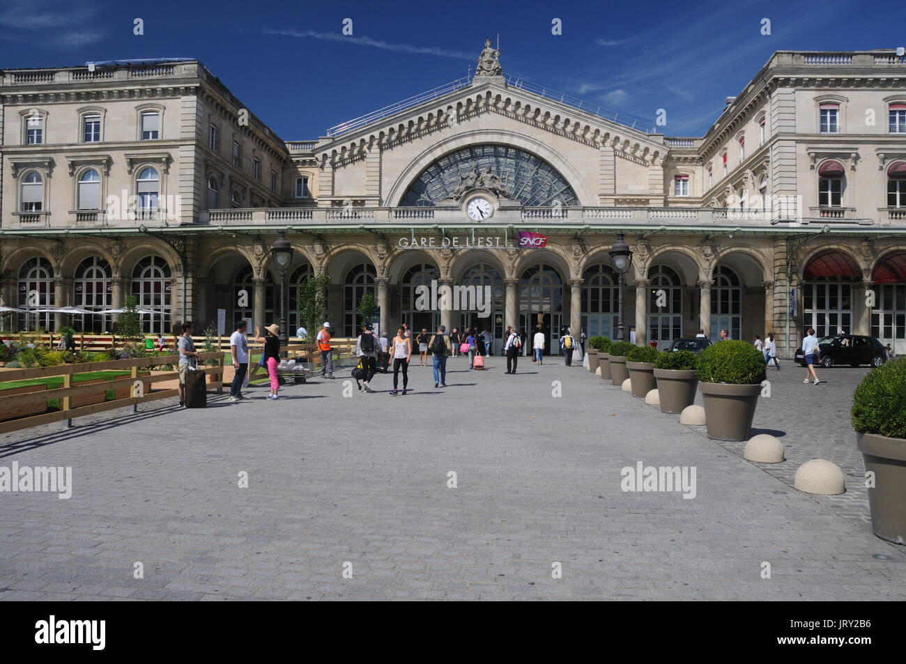 Gare de l'Est in Paris, France Stock Photo
