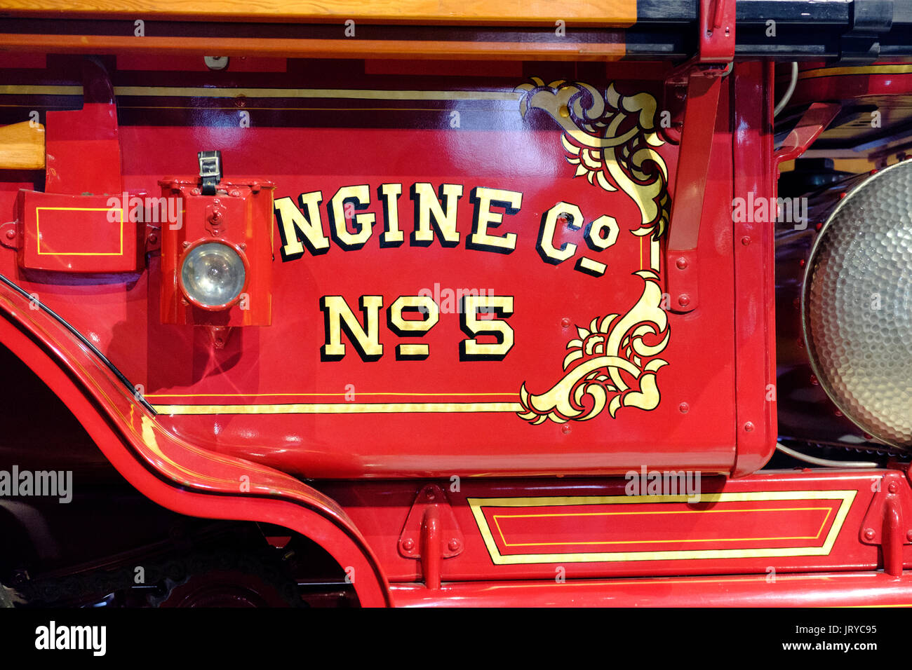 Combination engine made by American LaFrance Fire engine company ...