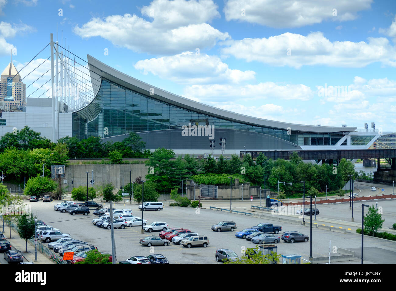 The David L. Lawrence Convention Center, Pittsburgh, Pennsylvania, USA Stock Photo Alamy