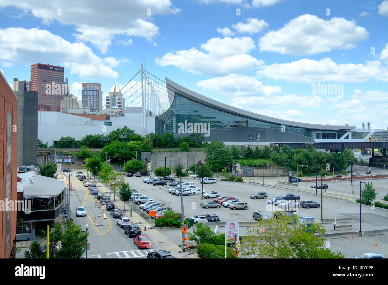 The David L. Lawrence Convention Center, Pittsburgh, Pennsylvania, USA Stock Photo Alamy