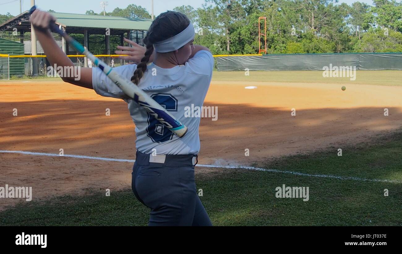 Softball bunt hi-res stock photography and images - Page 2 - Alamy