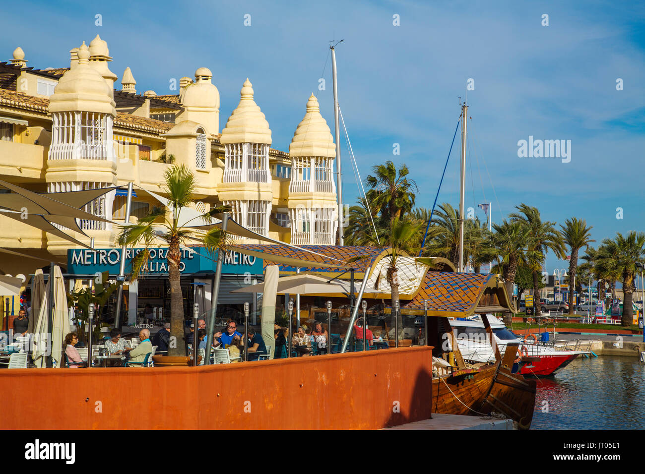 Puerto Marina, Benalmádena. Costa del Sol, Málaga province. Andalusia, Southern Spain Europe Stock Photo