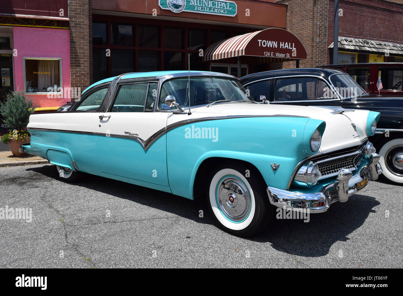 A 1955 Ford Crown Victoria. Stock Photo