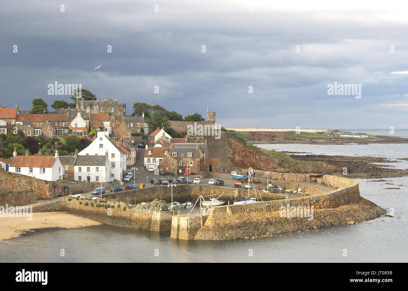 Crail Harbour in Fife, Scotland Stock Photo Alamy