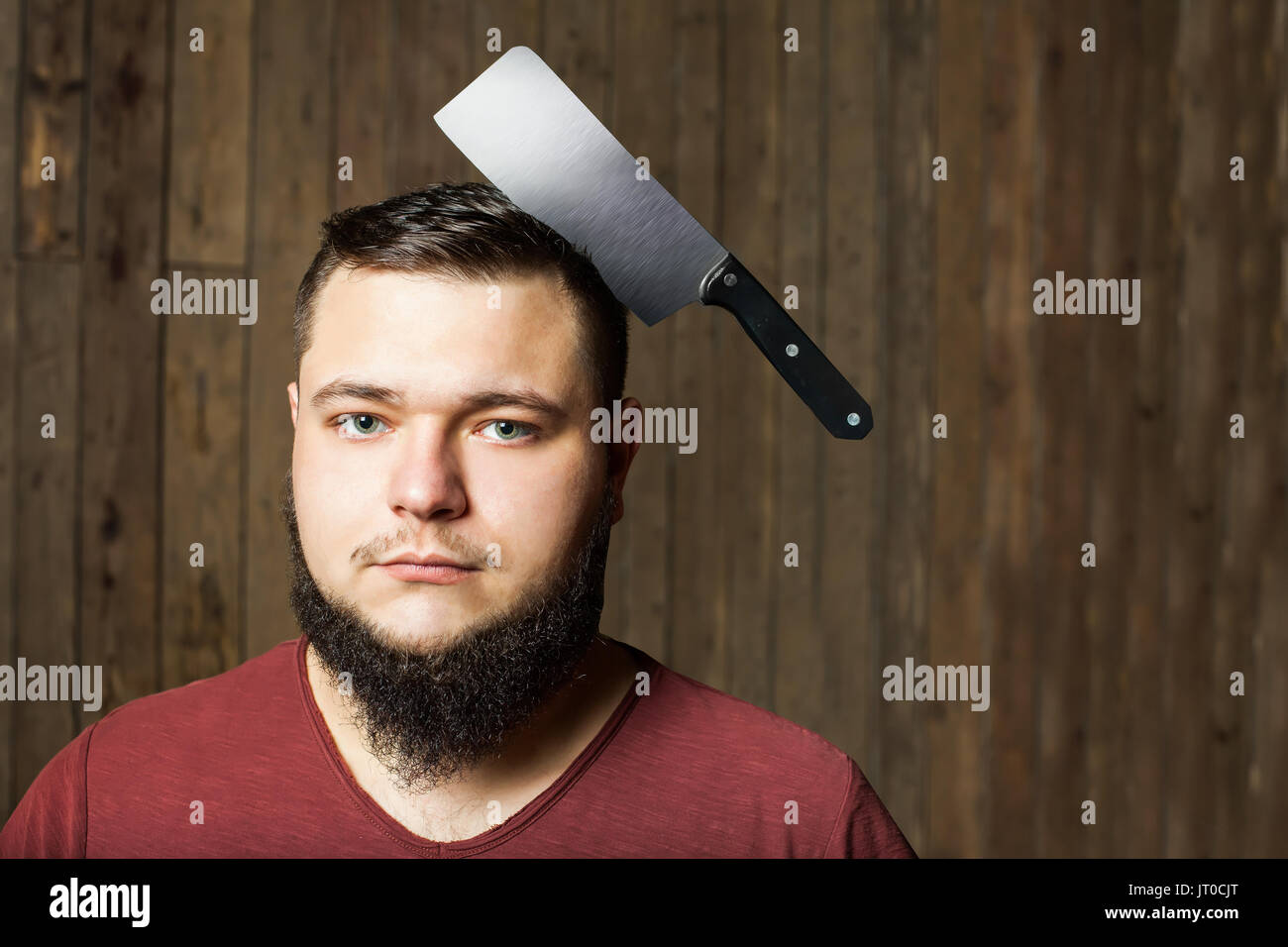 Knife in the head hires stock photography and images Alamy