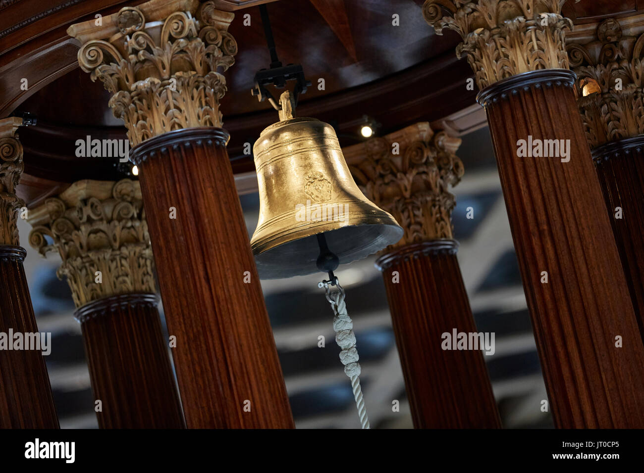 LUTINE BELL LLOYDS OF LONDON Stock Photo Alamy