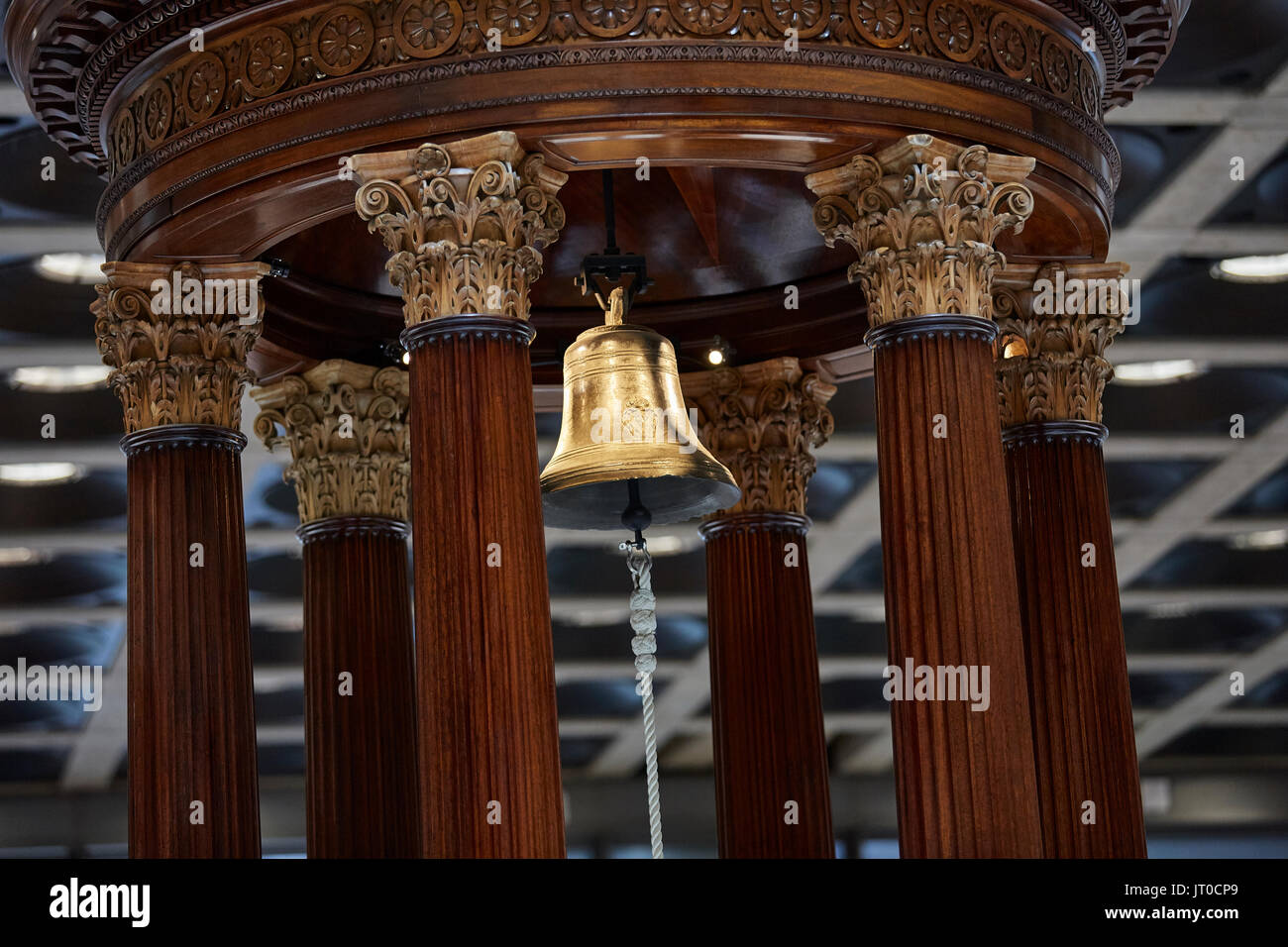 LUTINE BELL LLOYDS OF LONDON Stock Photo Alamy