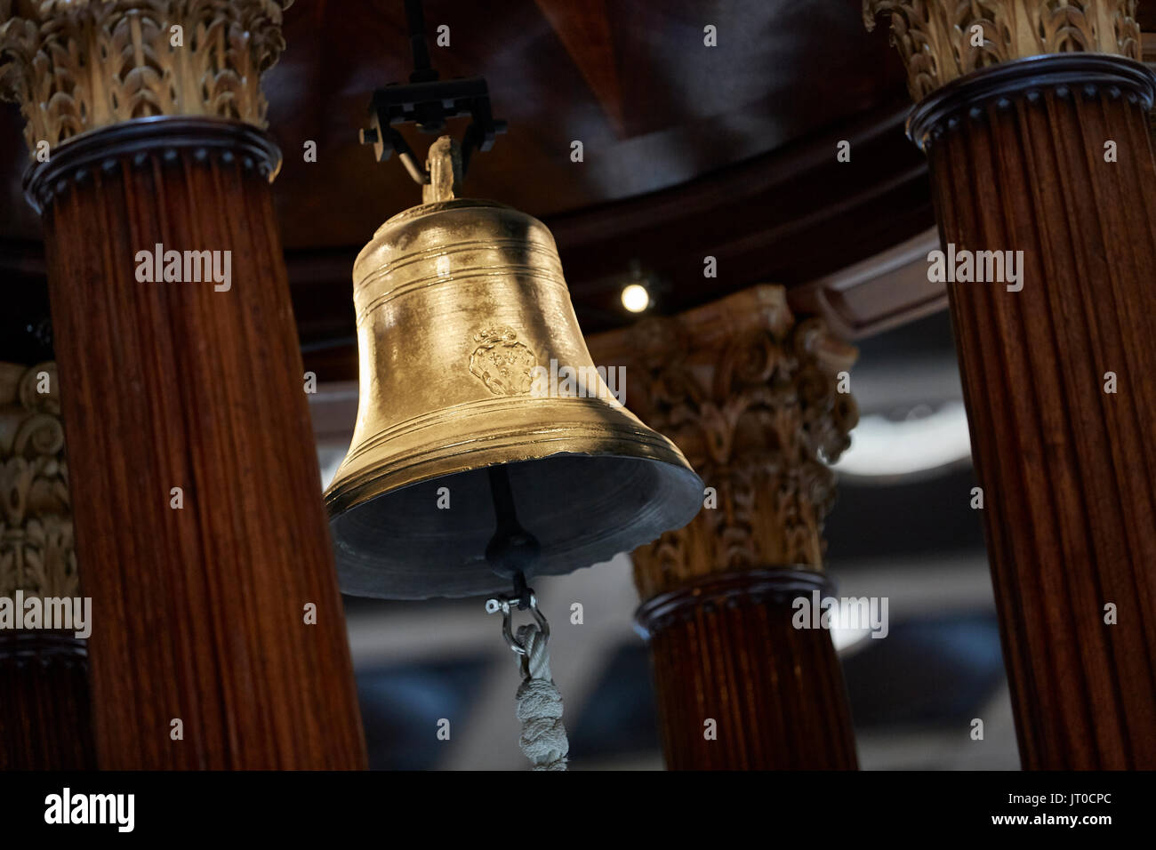 LUTINE BELL LLOYDS OF LONDON Stock Photo