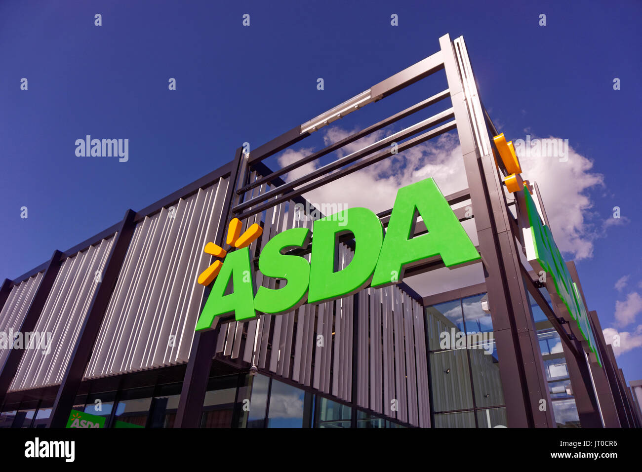The new Asda store in Northwich, Cheshire, England, UK. Stock Photo