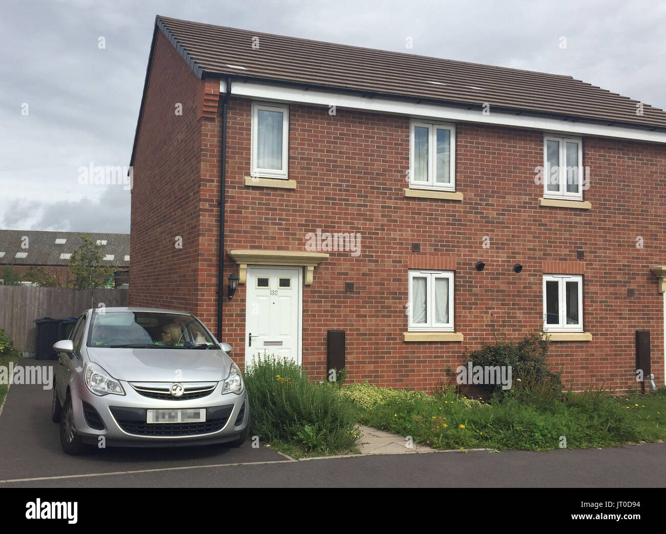 NUMBERPLATE PIXELATED BY PA PICTURE DESK A house in Oldbury where a suspected murder-suicide was discovered on Saturday after cries of children including a baby were heard coming from a property, police said. Stock Photo