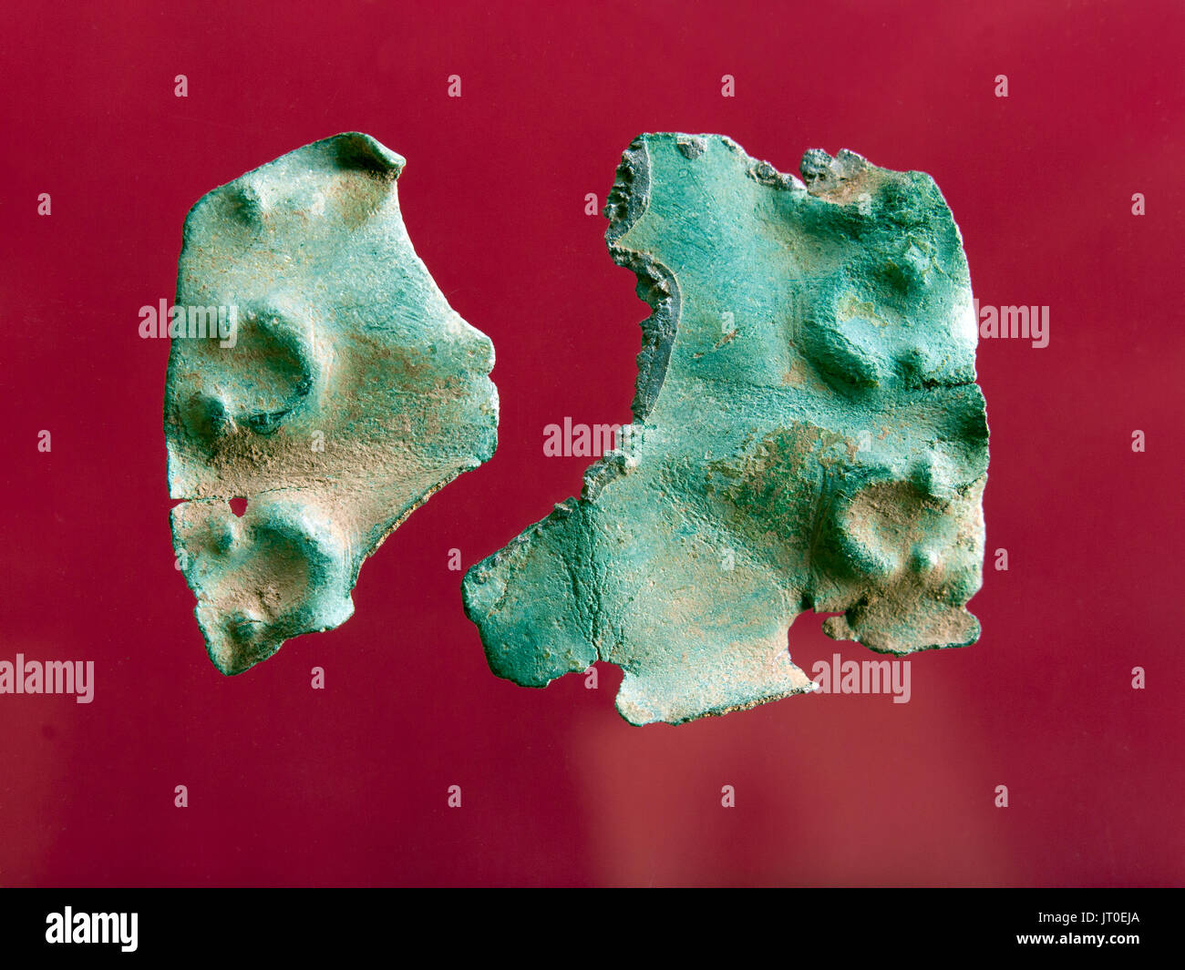 IRON AGE CELTIC VOTIVE SHIELD (fragment Stock Photo Alamy