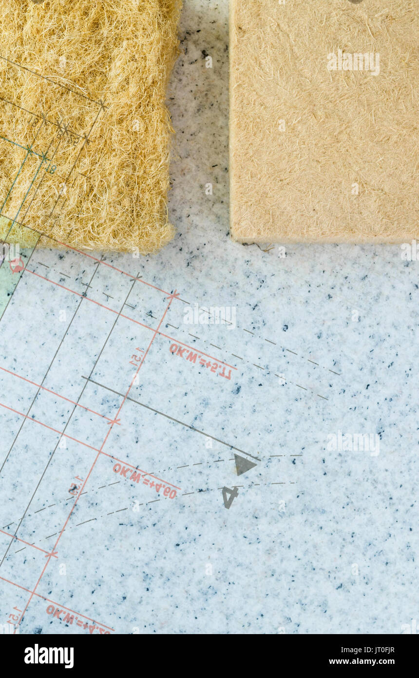 compressed thermal insulating hemp fiber panels - raw industrial ...