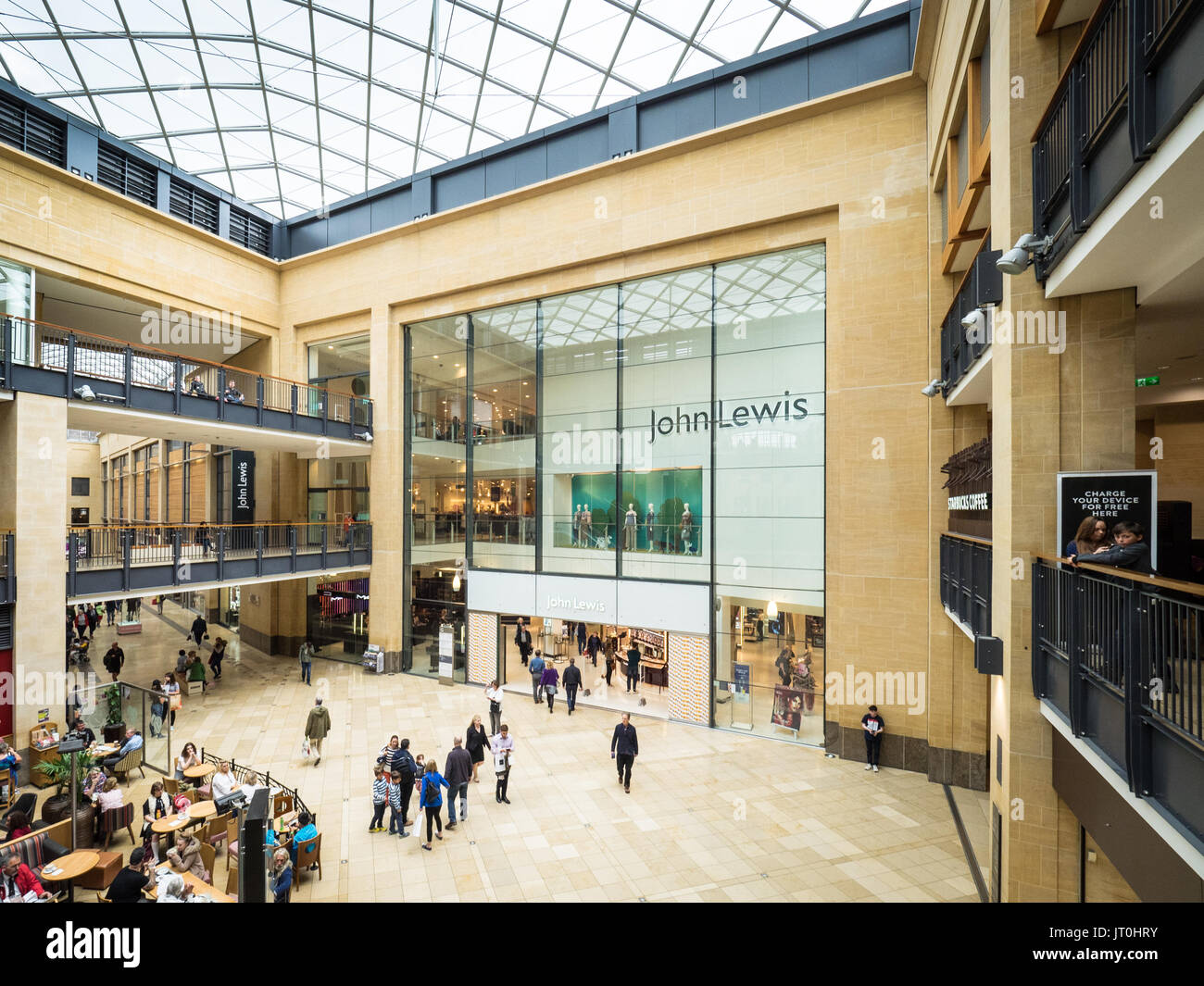 John lewis department store entrance hires stock photography and