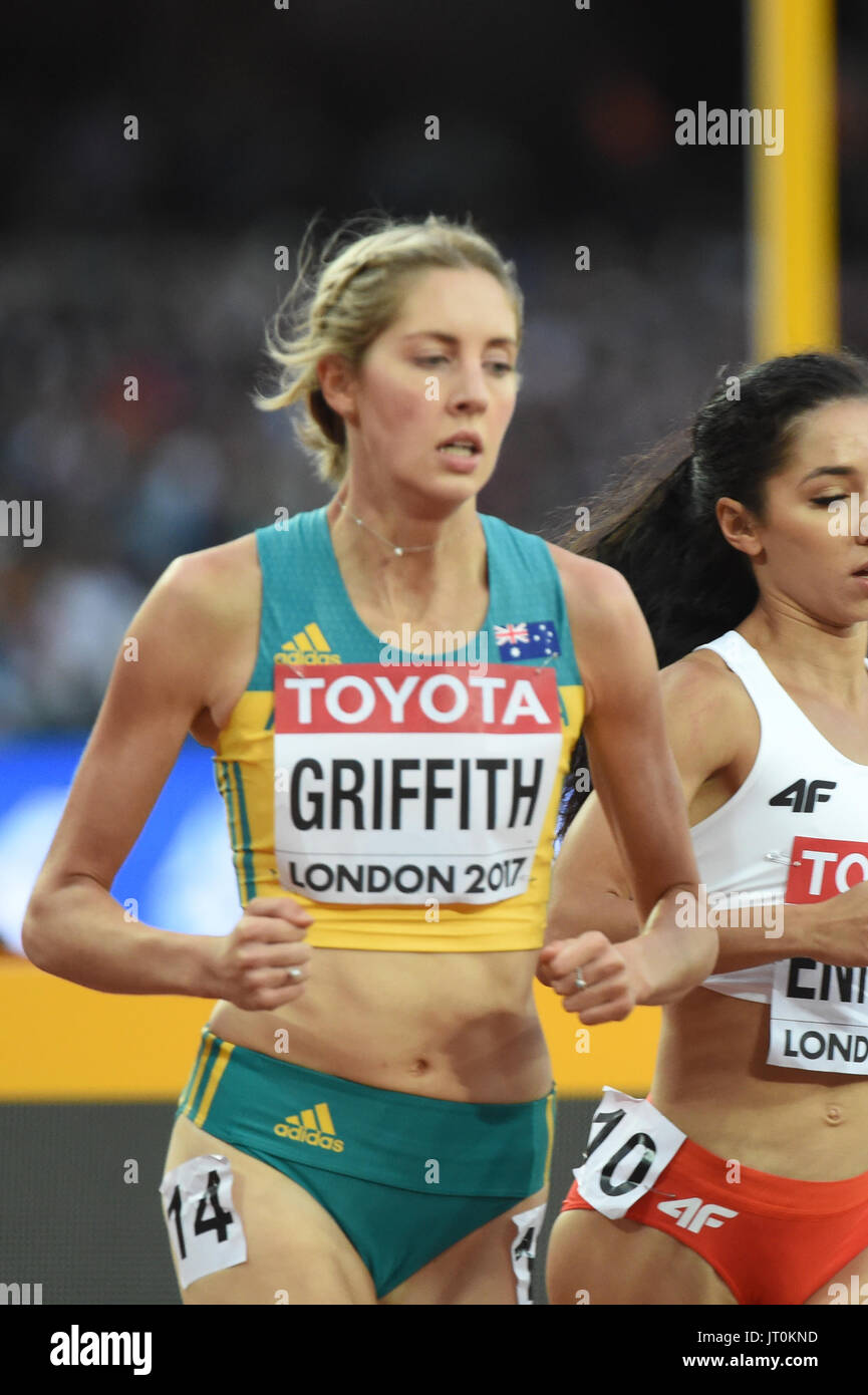 Georgia GRIFFITH, Australia, during 1500 meter preliminary round at Stock  Photo - Alamy