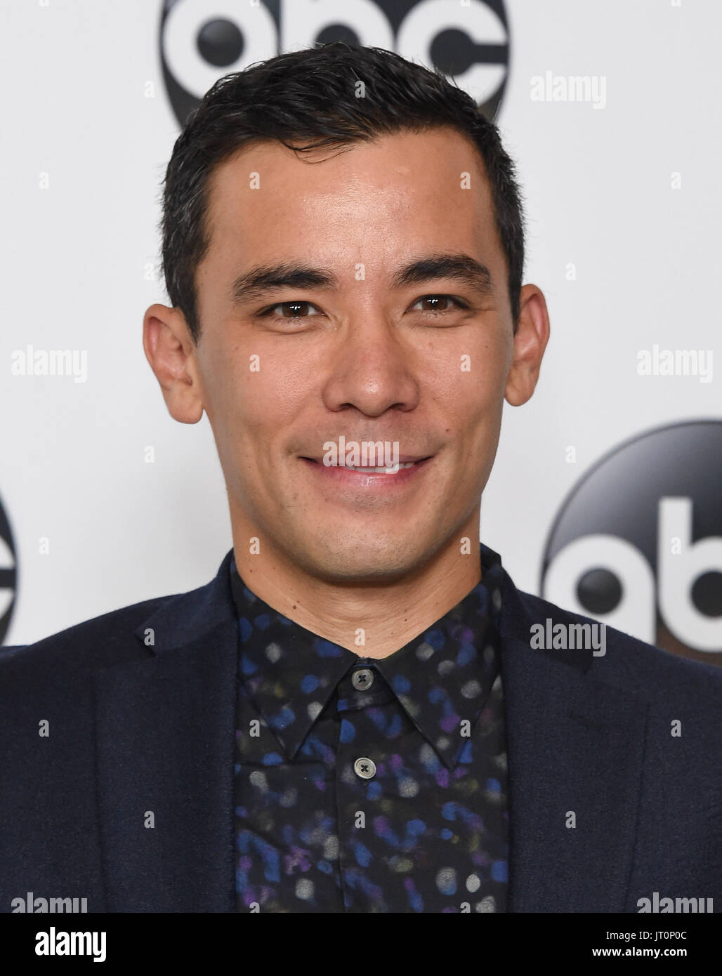 Connor Ricamora Disney abc tca summer press tour 2017 hi-res stock photography and ...