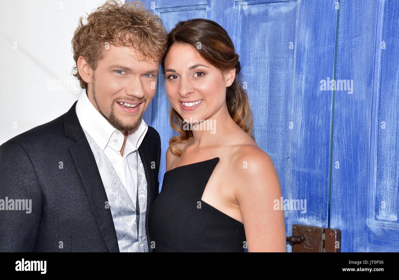 Rust, German , 06th August, 2017, Das Erste ARD TV Show 'Immer wieder Sonntags' Featuring: Thommy Ten, Amelie van Tass Credit: mediensegel/Alamy Live News Stock Photo