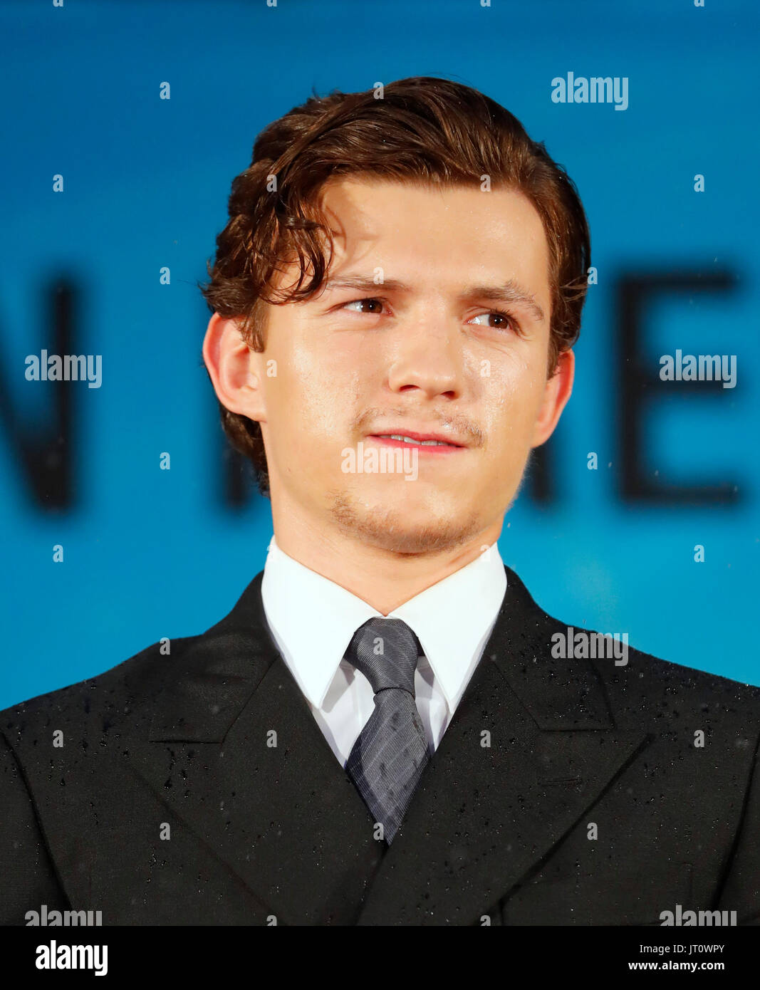 British actor Tom Holland and American director John Watts attended the premiere for their film