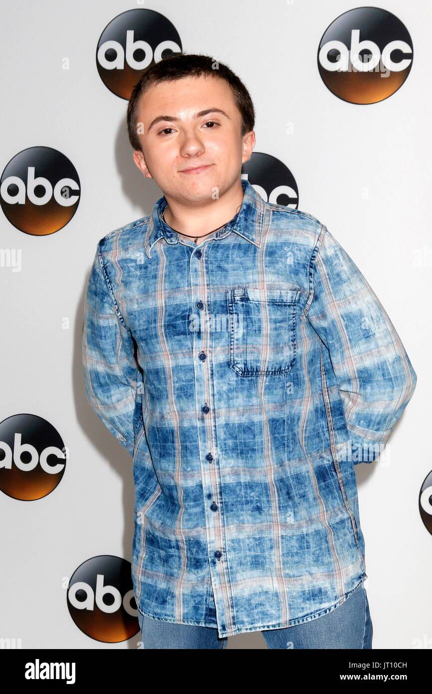 Beverly Hills, CA. 6th Aug, 2017. Atticus Shaffer at arrivals for ABC's ...