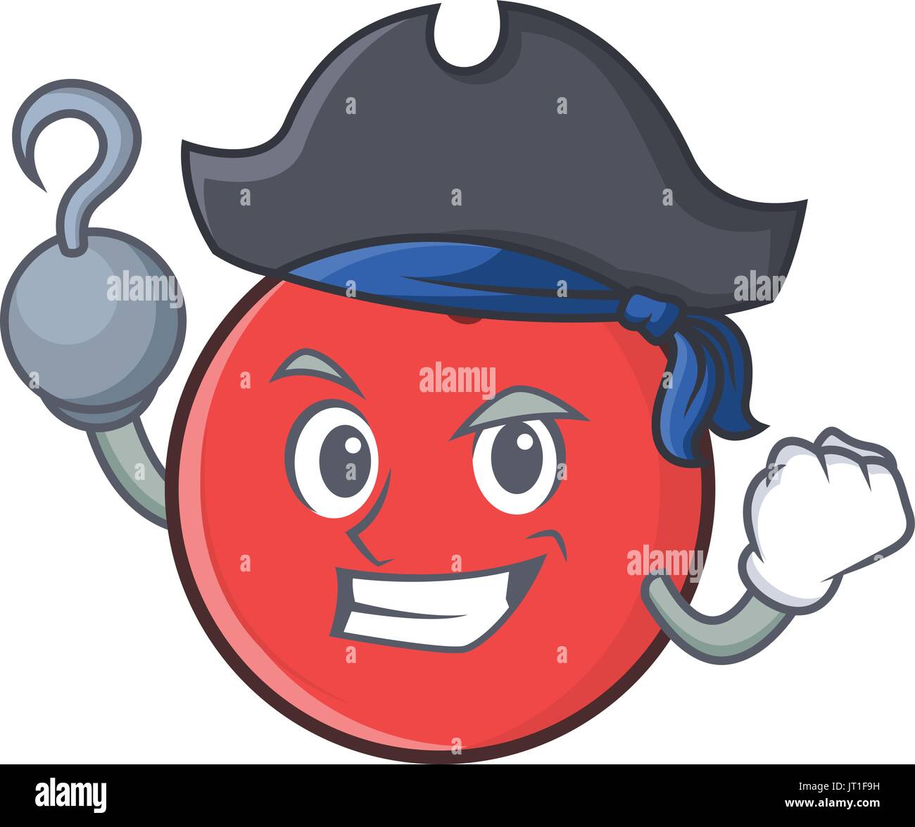 Pirate bowling ball character cartoon vector illustration Stock Vector Image & Art Alamy