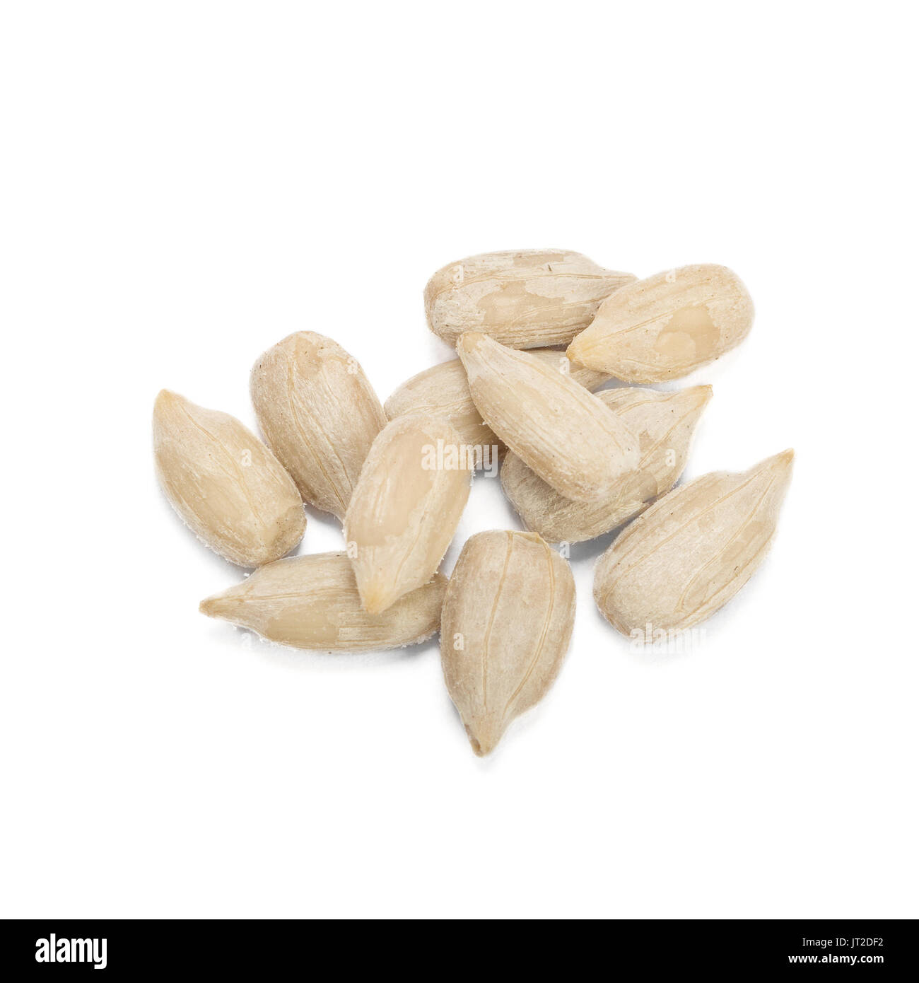 Pile of sunflower seeds isolated on white background Stock Photo - Alamy