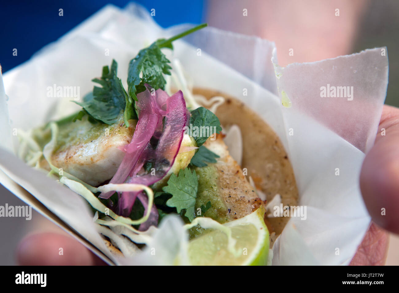 Fish tacos hawaii hires stock photography and images Alamy