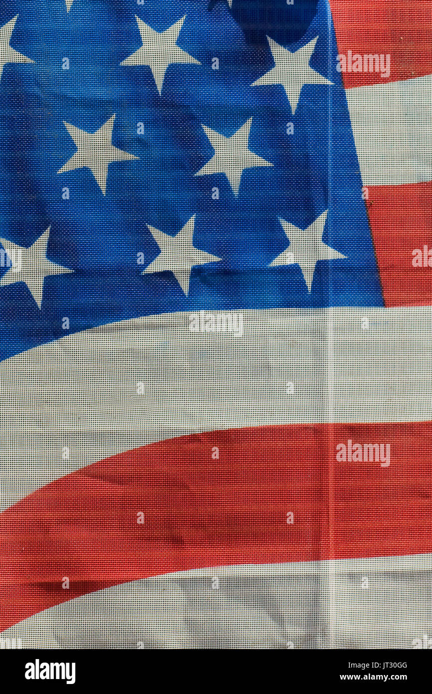 The National Flag of the United States of America, Star Spangled Banner Stock Photo