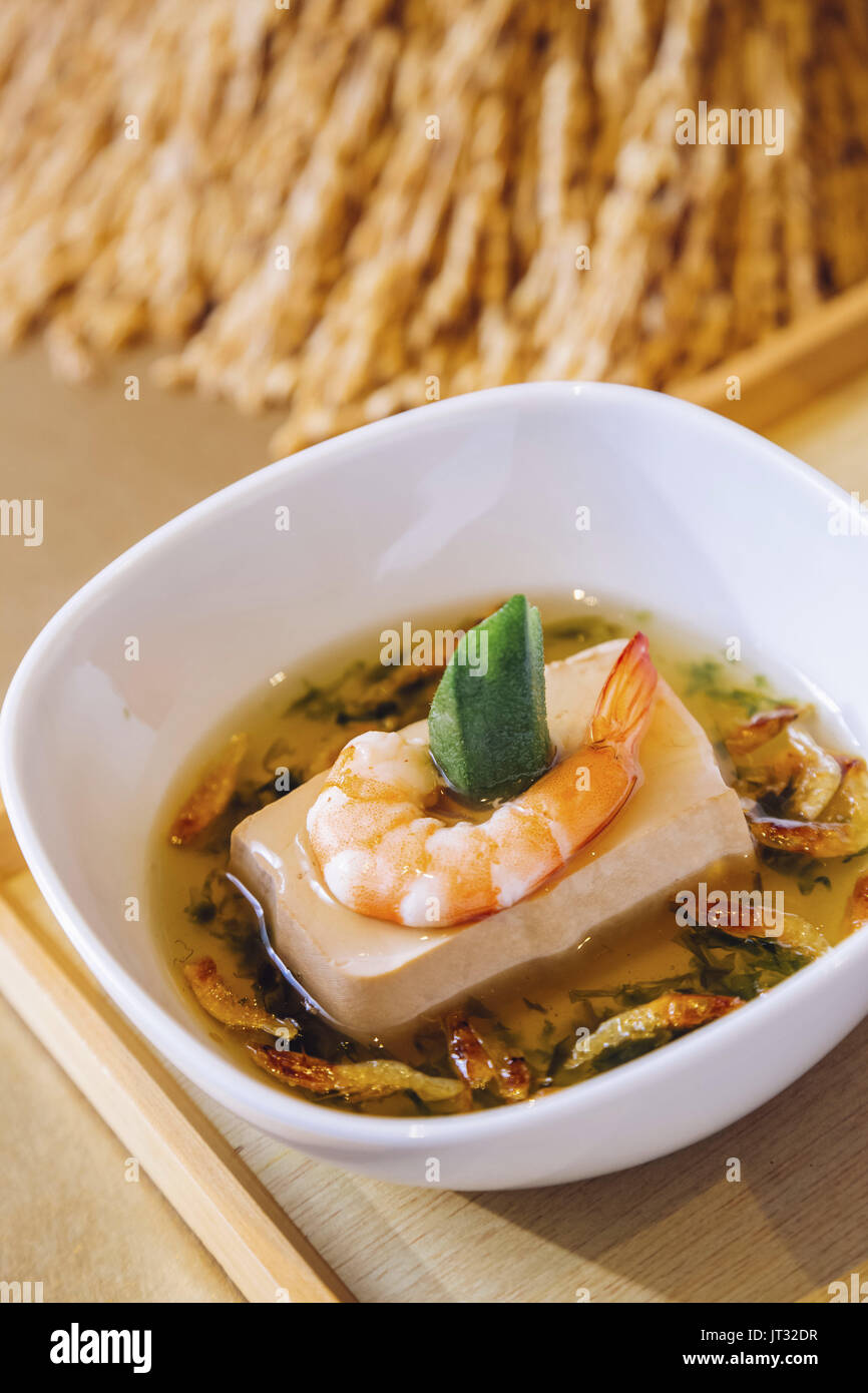 shrimp and tofu Stock Photo Alamy
