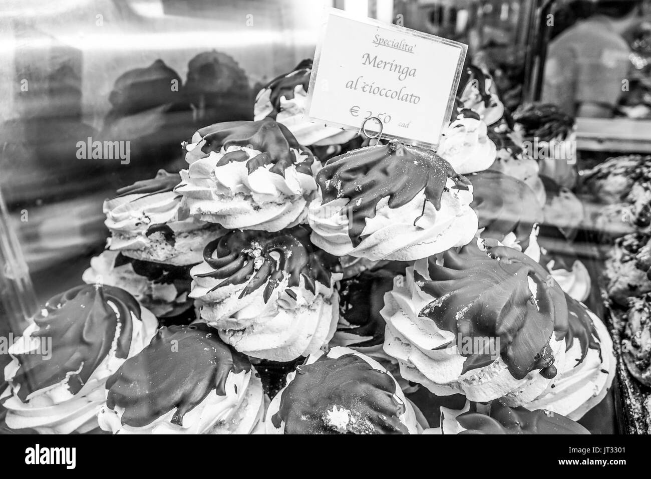 Italian bakery in Venice VENICE, ITALY JUNE 29, 2016 Stock Photo