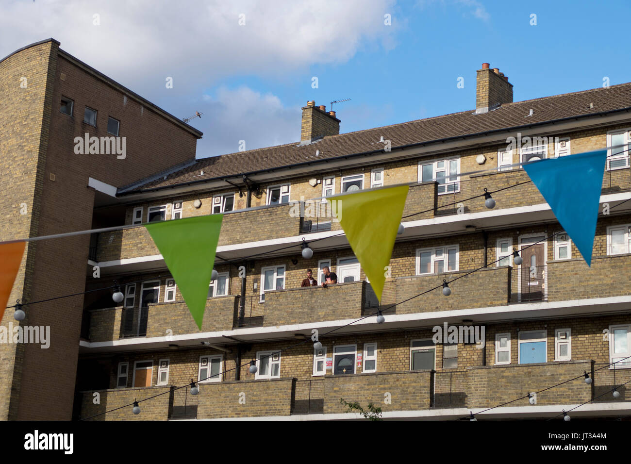 Woodberry Down housing estate in Hackney with mixture of affordable ...