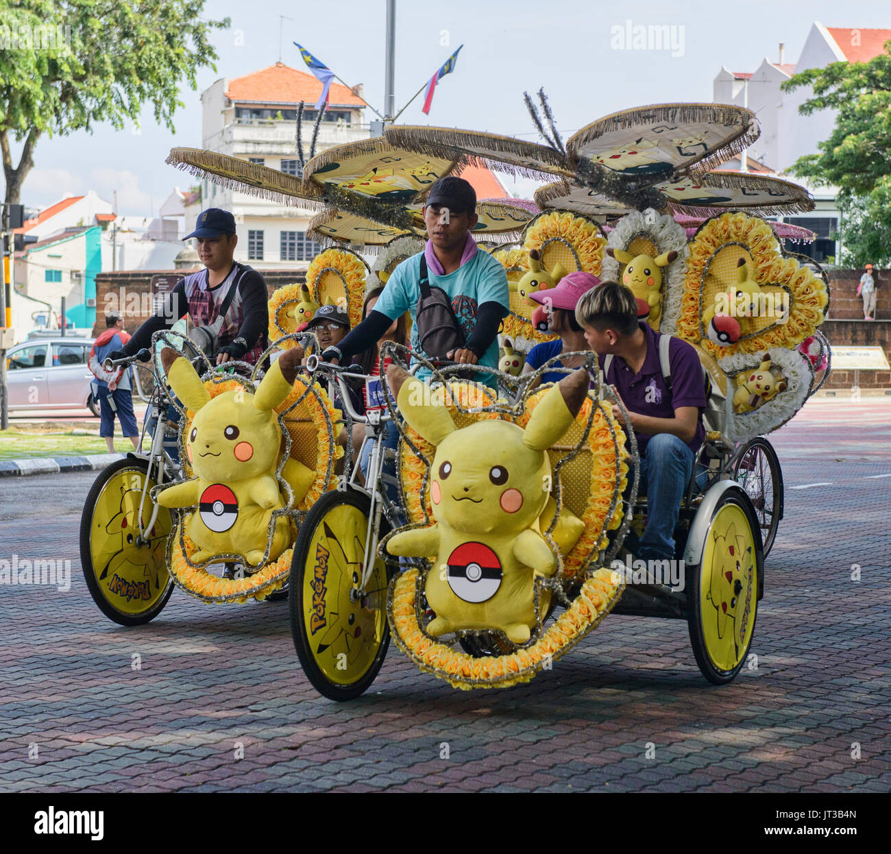 Rickshaw, melaka, malaysia hi-res stock photography and images - Alamy